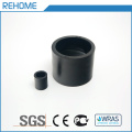 OEM Black Color 32mm 40mm 63mm HDPE/PE Plastic Coupling for Water Supply